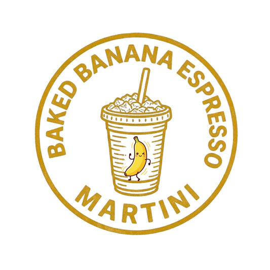 Baked Banana Espresso Martini
